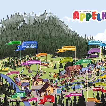 Kinderhotel Appelhof Murzsteg Bagian luar foto